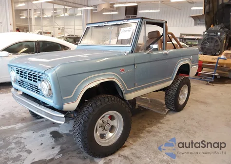 1969 Ford Bronco из США, поврежденный, VIN KC1576